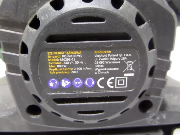 SZLIFIERKA TAŚMOWA NITEO TOOLS BS0293-18