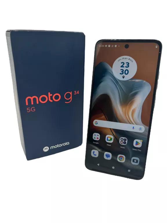 TELEFON MOTOROLA MOTO G34 5G 8/128 KOMPLET