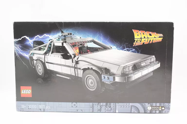 LEGO ICONS 10300 WEHIKUŁ CZASU Z POWROTU DO PRZYSZŁOŚCI