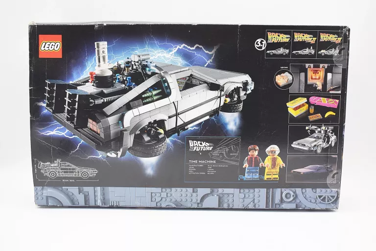 LEGO ICONS 10300 WEHIKUŁ CZASU Z POWROTU DO PRZYSZŁOŚCI
