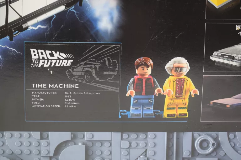 LEGO ICONS 10300 WEHIKUŁ CZASU Z POWROTU DO PRZYSZŁOŚCI
