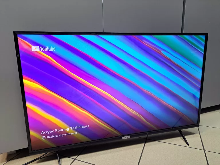TELEWIZOR TLC 43P615 43'' 4K SMART + PILOT