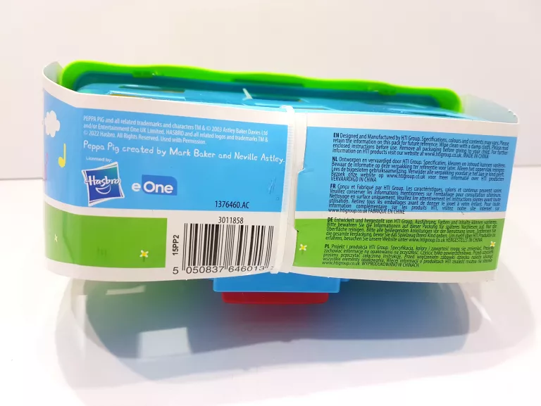 PEPPA PIG SHAPE SORTER BASKET 3011858 Sortery Loombard.pl