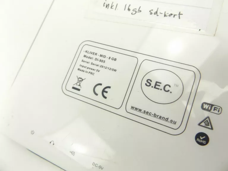 TABLET KLIVER MID DI-905 M901 POBITY DOTYK ZEPSUTY