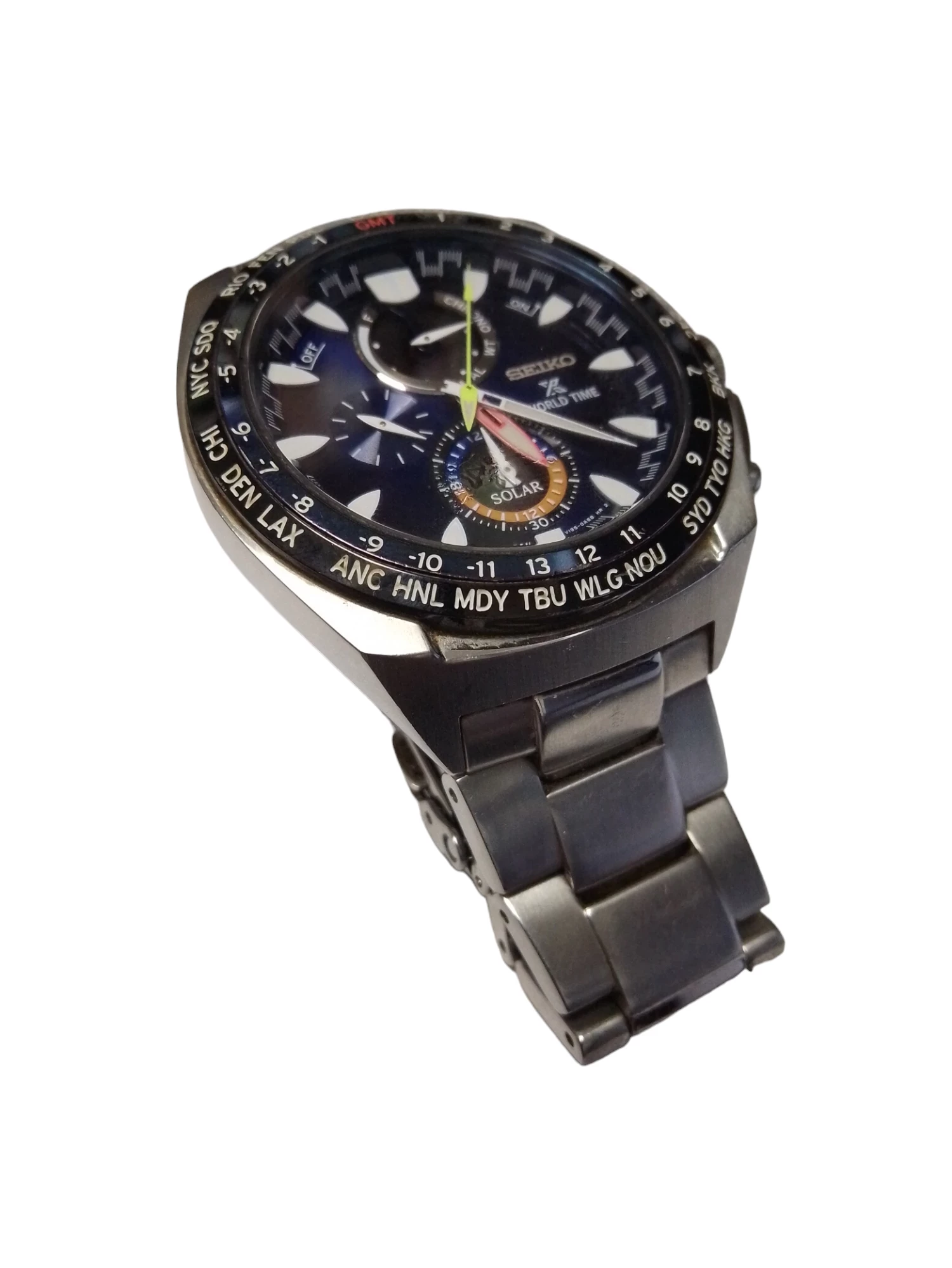 Seiko Spirit Watch V195 Seiko Seiko Prospex V195-0AB0 SSC549 World