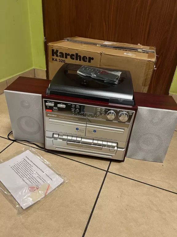 ZESTAW STEREO KARCHER KA 320 KOMPLET TANIO!