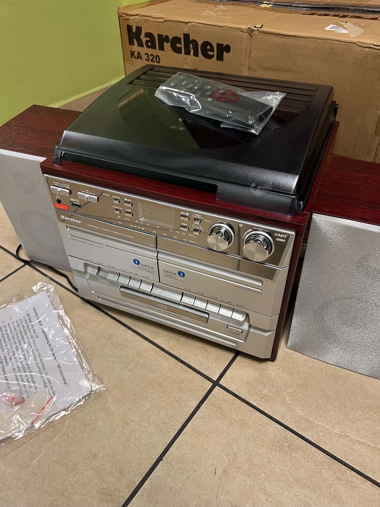 zestaw-stereo-karcher-ka-320-komplet-tanio-model-ka-320