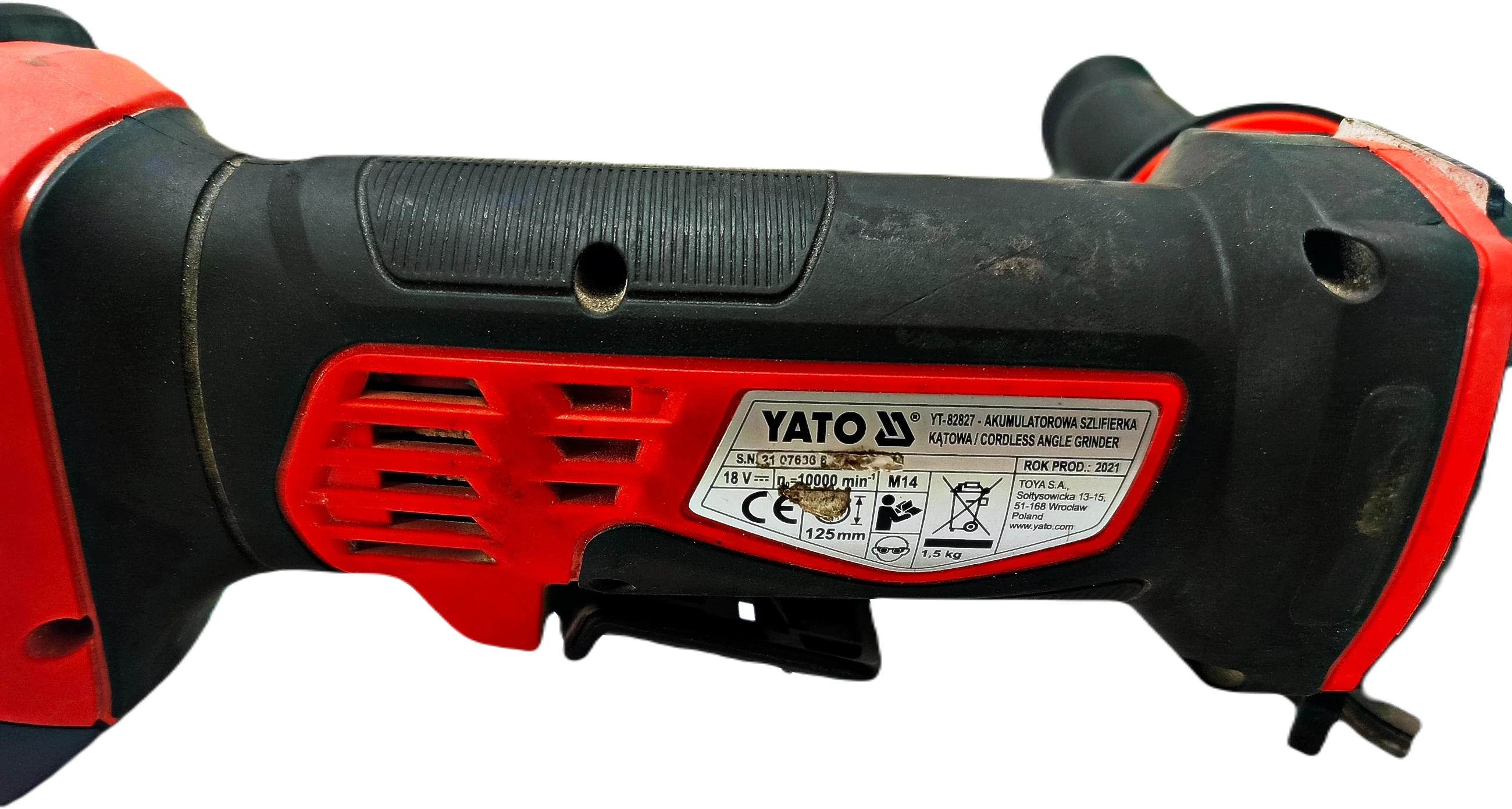 yato-akumulatorowa-szlifierka-katowa-18v-125mm-yt-82827-srednica-tarczy-mm-125-mm