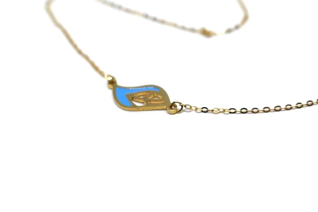 zloty-lancuszek-z-wisiorkiem-apart-375-9-karatow-stan-uzywany