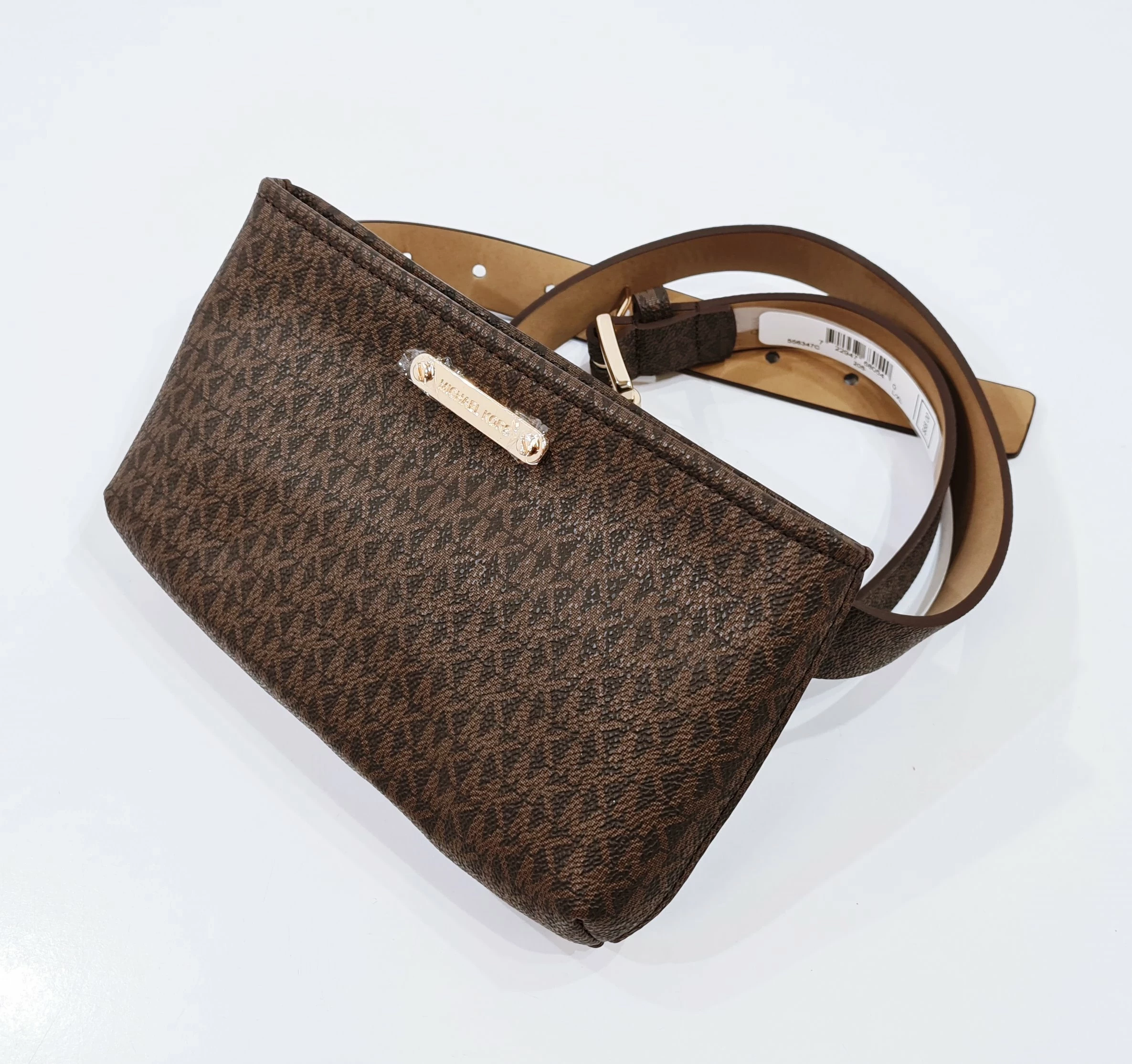 torebka-michael-kors-brazowa-saszetka-nerka-meander-2a-warszawa