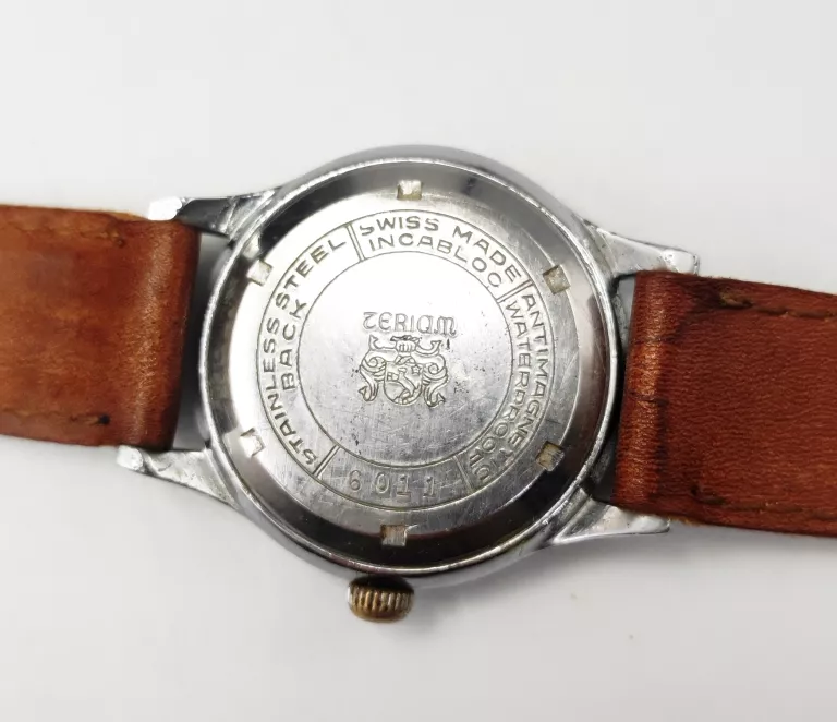 STARY SZWAJCARSKI ZEGAREK MECHANICZNY TERIAM 6011 Z LAT 50.
