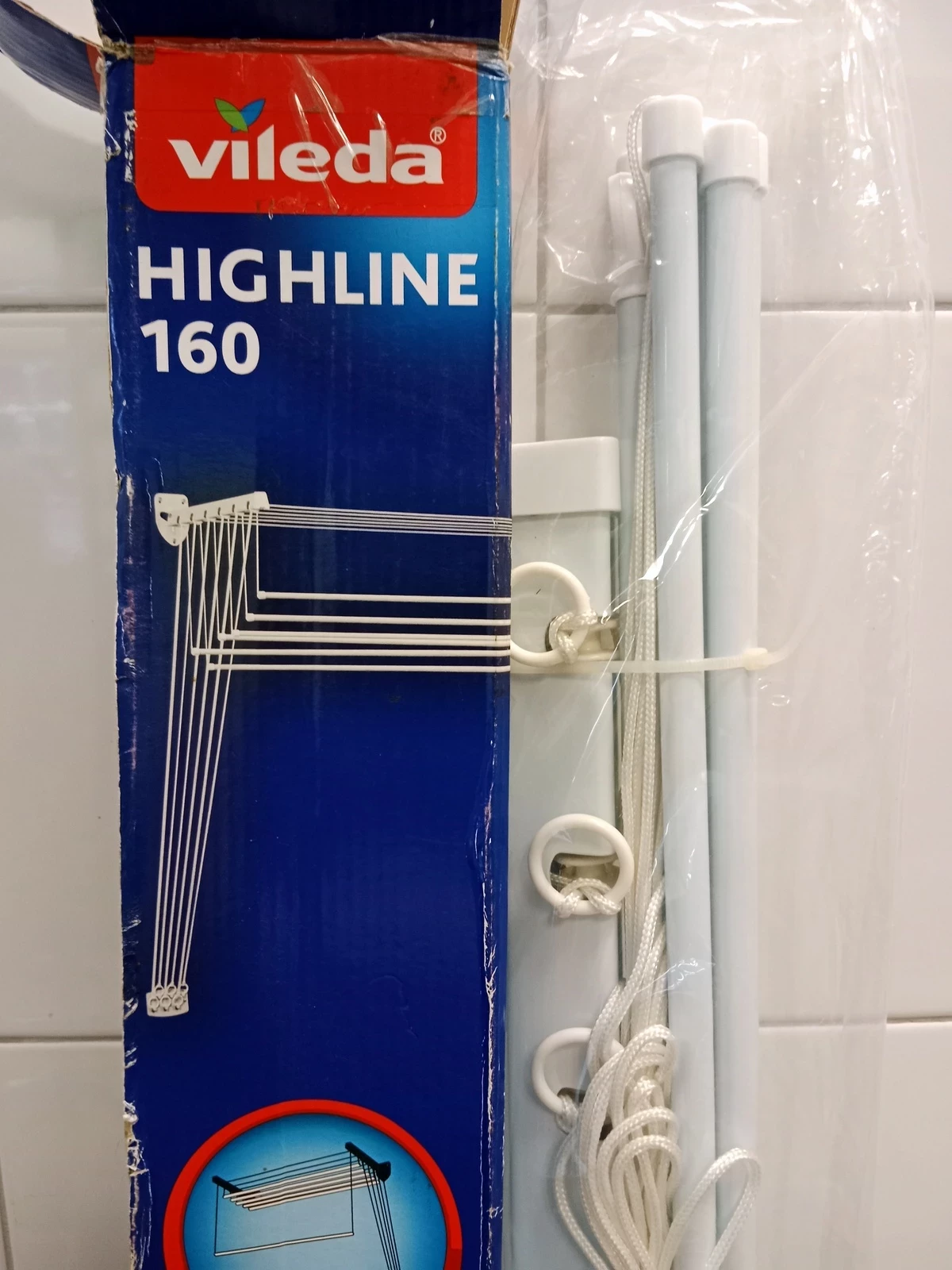 vileda-suszarka-sufitowa-highline-160-stan-powystawowy
