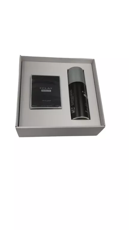 ORIFLAME ECLAT HOMME EDT MĘSKI ZESTAW W PUDEŁKU