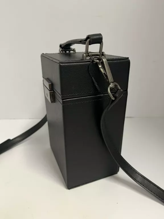 TOREBKA ZARA KUFEREK RIGID MINI CROSSBODY VERTICAL BOX BAG Kuferki