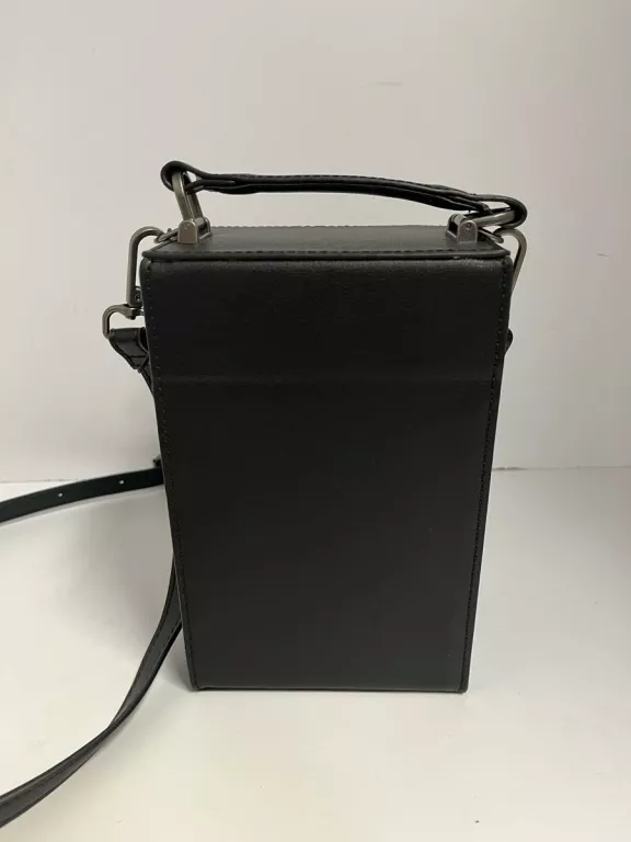 TOREBKA ZARA KUFEREK RIGID MINI CROSSBODY VERTICAL BOX BAG Kuferki