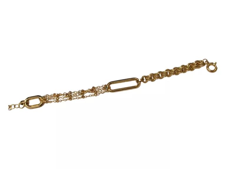 ZŁOTA BRANSOLETKA 585 14K 17CM 5,90G