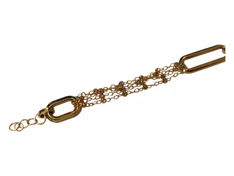 ZŁOTA BRANSOLETKA 585 14K 17CM 5,90G