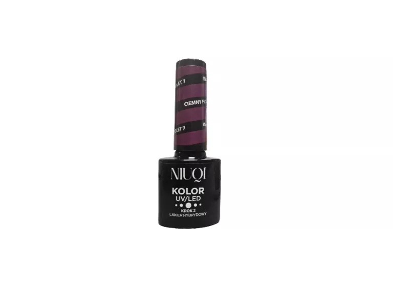 NIUQI LAKIER HYBRYDOWY 5ML CIEMNY FIOLET 7