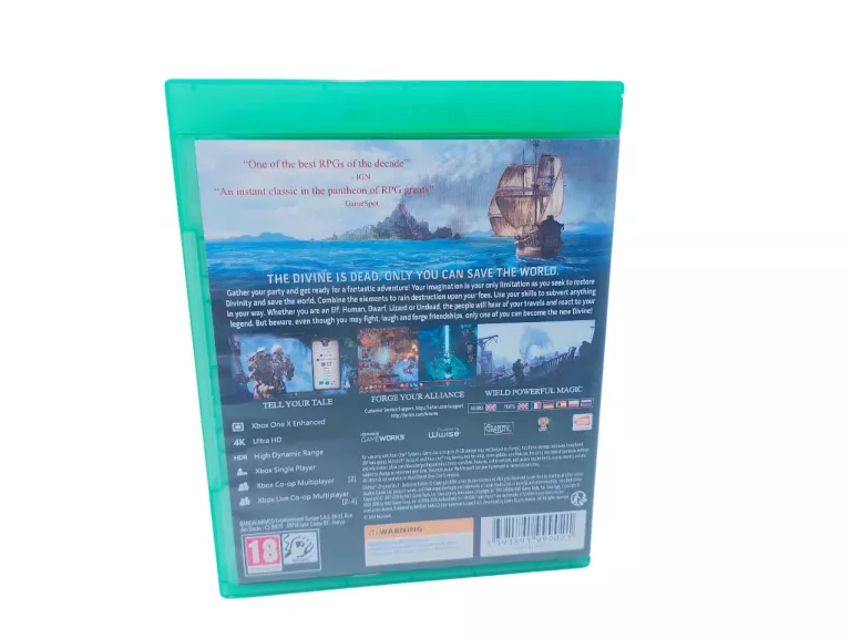 GRA XBOX ONE DIVINITY ORIGINAL SIN 2 DEFINITIVE EDITION