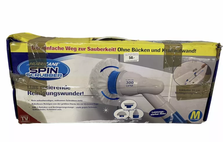 ELEKTRYCZNA SZCZOTKA OBROTOWA HURRICANE SPIN SCRUBBER