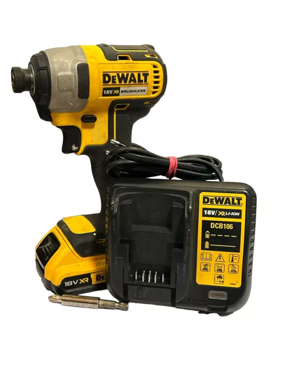ZAKRĘTARKA DEWALT DCF787 + 1 AKUMULATOR 18V + ZASILACZ