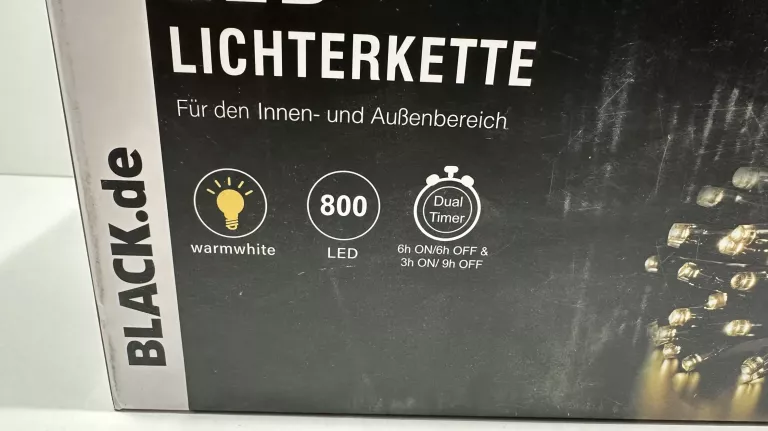 LAMPKI ŚWIĄTECZNE NA BATERIE 800 LED