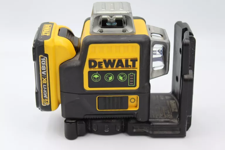 ZIELONY LASER KRZYŻOWY DEWALT DCE089G 3-WIĄZKOWY 360° ZASIĘG 30M