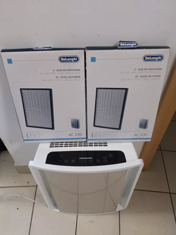 OCZYSZCZACZ POWIETRZA DELONGHI AC 230 +2 FILTRY
