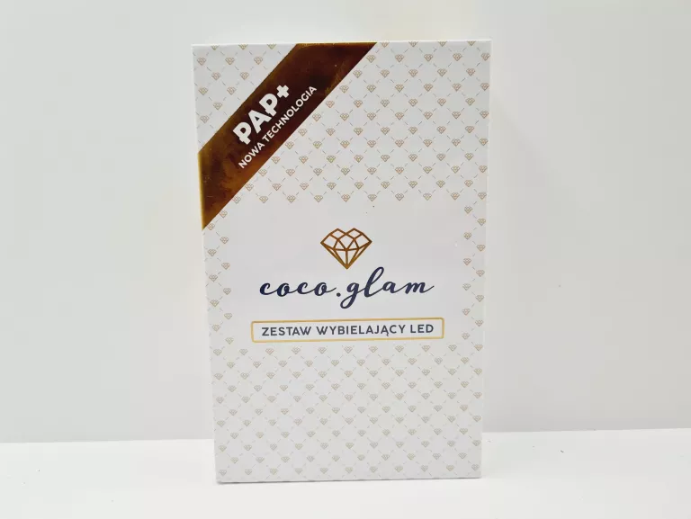 ZESTAW DO WYBIELANIA ZĘBÓW COCO GLAM LED PAP+