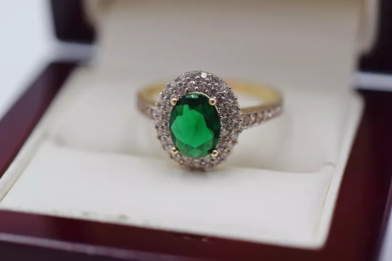 zloty-pierscionek-z-zielona-cyrkonia-pr585-14k-r18-325g-rozmiarsrednica-wew-mm-372-18