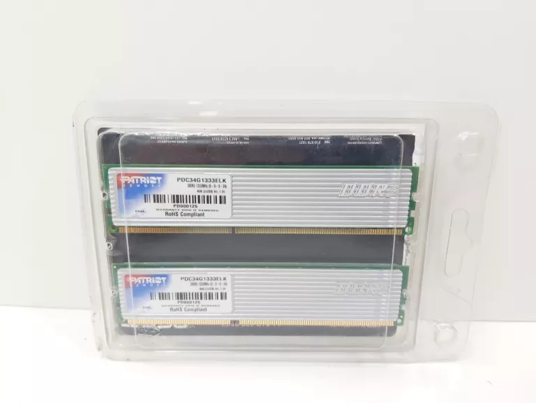 PAMIĘĆ 4GB (2X2GB) DDR3 PC3-10600 1333MHZ PATRIOT
