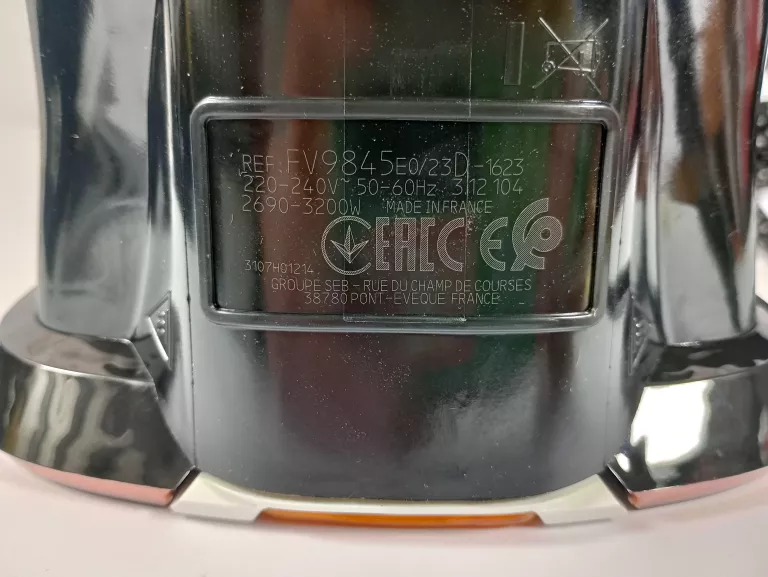 ŻELAZKO PAROWE TEFAL ULTIMATE PURE FV9845 3200W