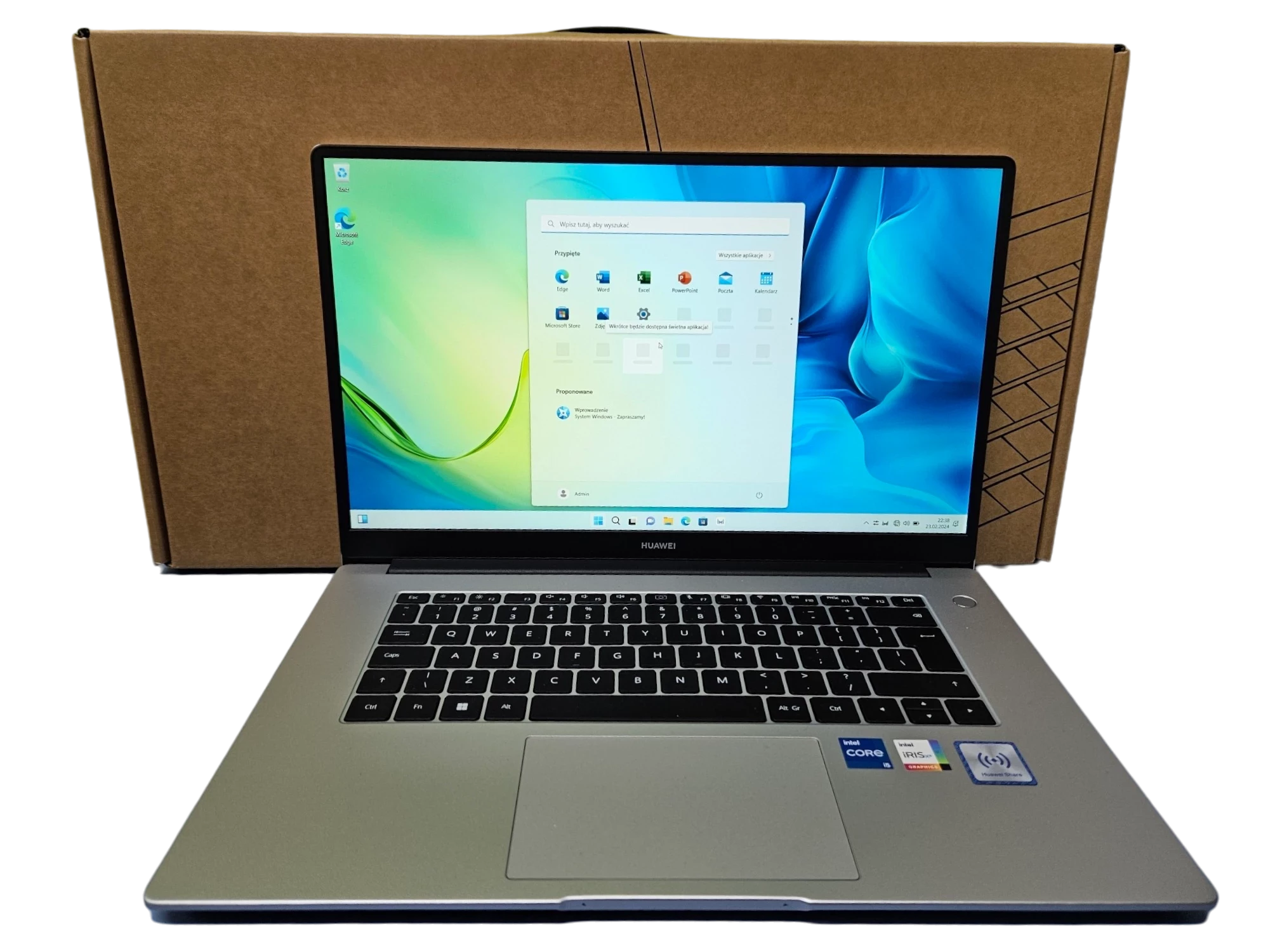 LAPTOP HUAWEI MATEBOOK D15 8GB / 512GB / I5-1155G7 / W11 | Laptopy ...