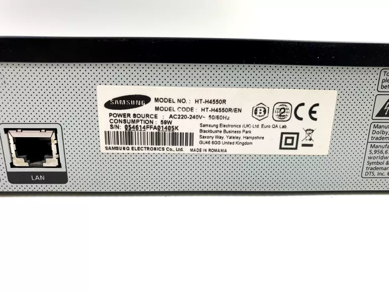 ODTWARZACZ BLU-RAY SAMSUNG HT-H4550R