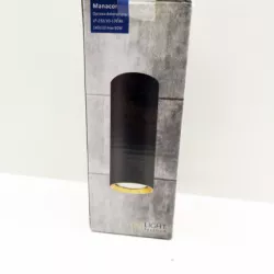 SPOT TUBA MANACOR CZARNA 6X17CM GU10 LIGHT PRESTIG