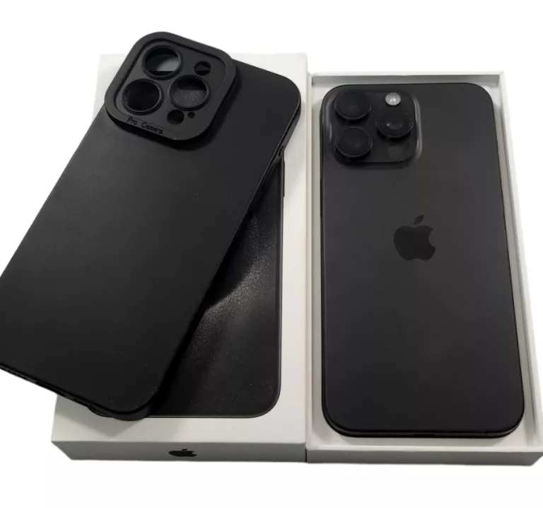 TELEFON IPHONE 15 PRO MAX 256GB KOMPLET GWARANCJA 100% KONDYCJI