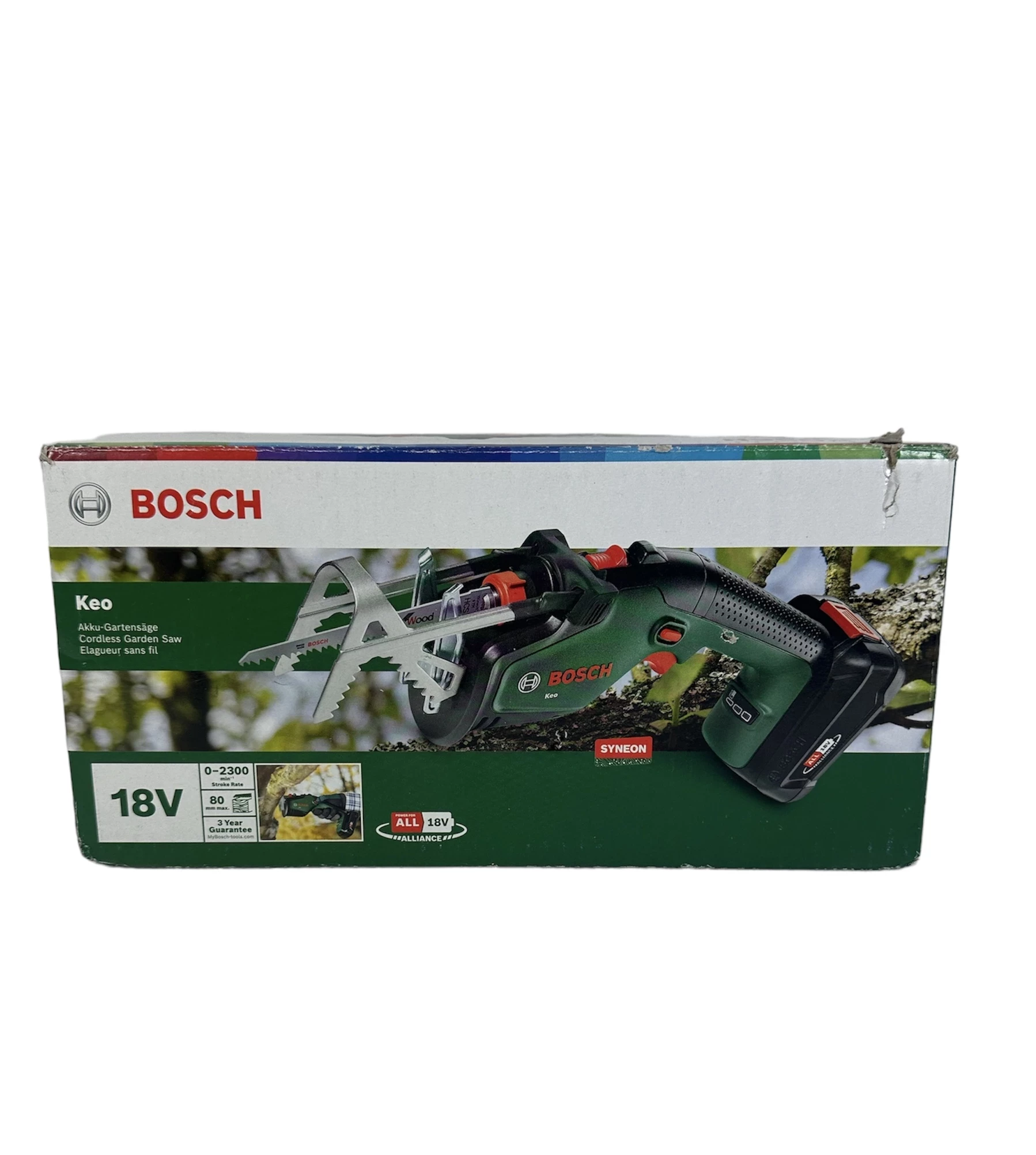 BOSCH KEO 18V PIŁA AKUMULATOROWA KOMPLET | Piły szablaste | Loombard.pl