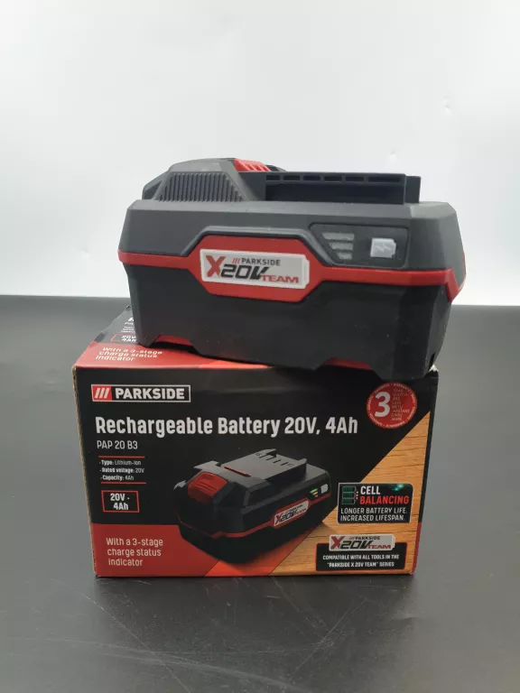 AKUMULTRO PARKSIDE 20V, 4AH PAP 20 B3