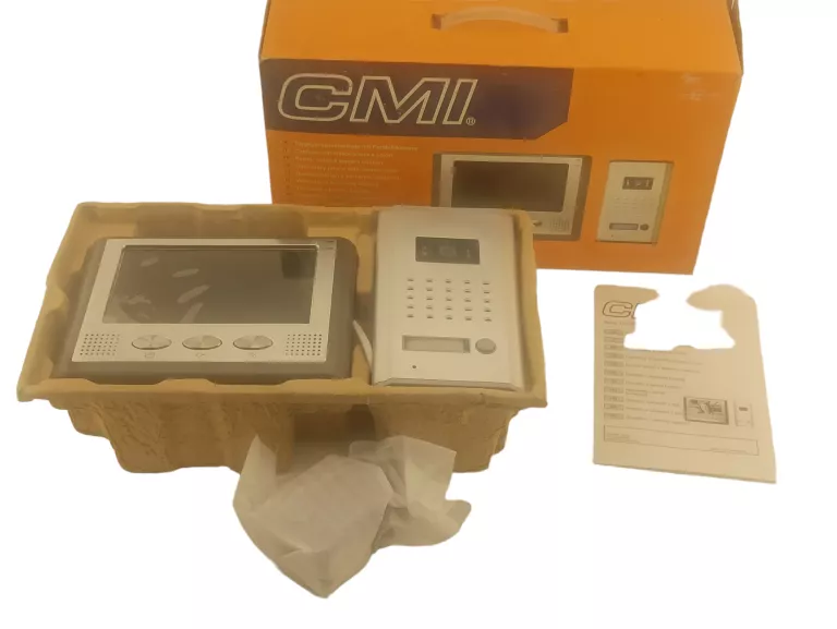 KOMPLETNY WIDEODOMOFON CMI 212876 7 CALI