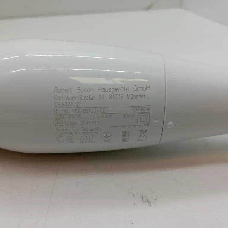 BLENDER RĘCZNY BOSCH CNHR11 KOMPLET