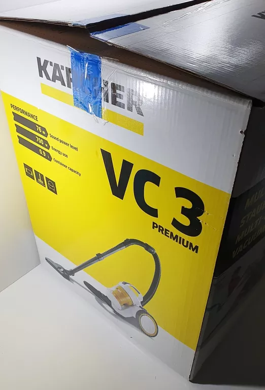 KARCHER VC 3 PREMIUM PUDEŁKO - ZESTAW JAK NOWY