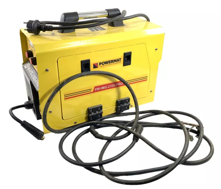 SPAWARKA PÓŁAUTOMAT SPAWALNICZY MIG/MAG, MMA, TIG POWERMAT 20-210 A 230 V