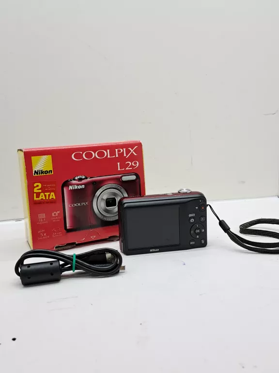 APARAT NIKON COOLPIX L29 KOMPLET