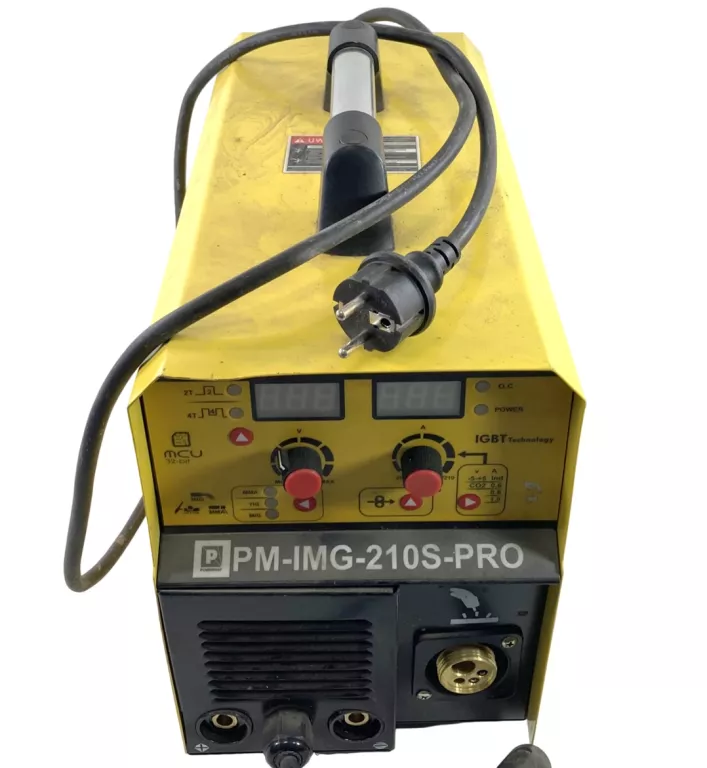 SPAWARKA PÓŁAUTOMAT SPAWALNICZY MIG/MAG, MMA, TIG POWERMAT 20-210 A 230 V