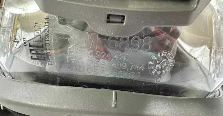 MASKA LAKIERNICZA 3M SERIA 6000 PEŁNOTWARZOWA IDEAŁ!