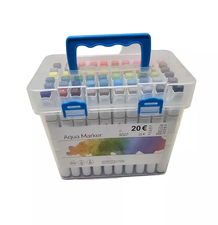 MARKERY AQUA MARKER 60 SZTUK