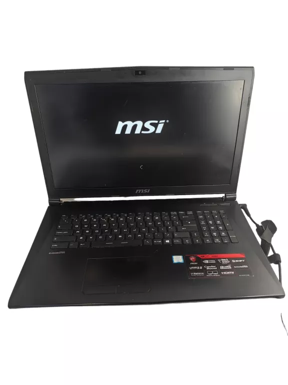 LAPTOP MSI GL72 6QC 12/1TB USZK. OBUDOWA/BATERIA