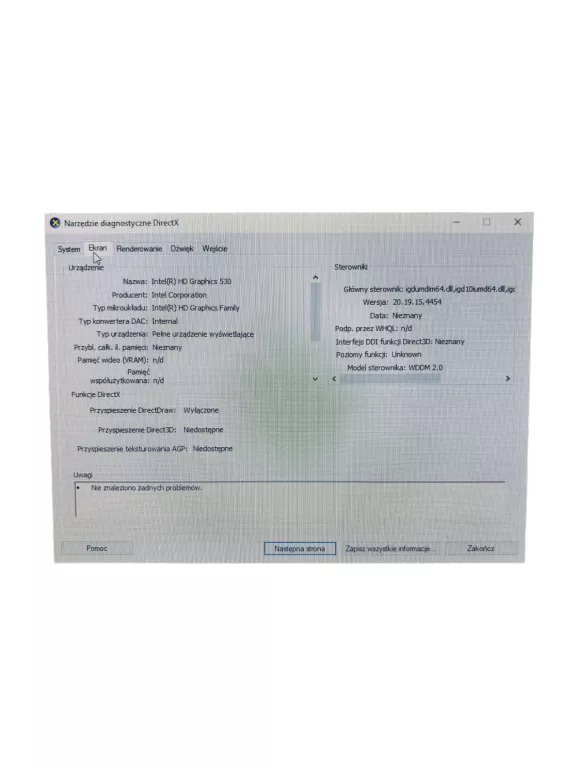 LAPTOP MSI GL72 6QC 12/1TB USZK. OBUDOWA/BATERIA