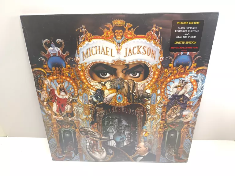 WINYL MICHAEL JACKSON DANGEROUS LIMITED EDITION #IGŁA