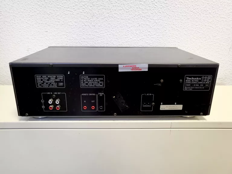 MAGNETOFON DWUKASETOWY TECHNICS ST-610